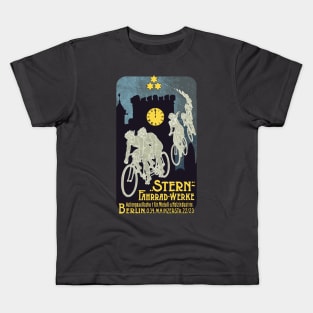 Vintage Cycle Ad 9 Kids T-Shirt